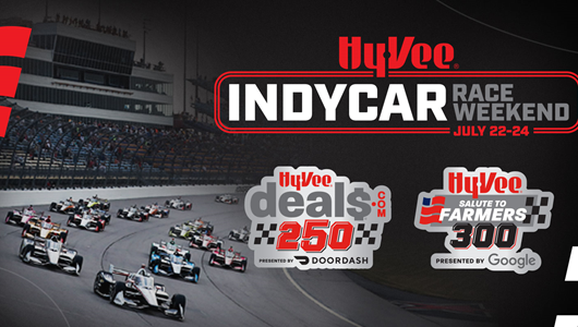 Hy-Vee INDYCAR Race Weekend Race Logos